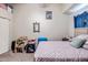 Cozy bedroom featuring a comfortable bed and neutral decor at 625 S Westwood -- # 121, Mesa, AZ 85210
