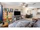 Spacious living room flows to a dining area, offering a relaxed atmosphere at 625 S Westwood -- # 121, Mesa, AZ 85210