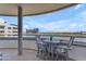Outdoor seating on the spacious balcony provides beautiful lake views at 945 E Playa Del Norte Dr # 4017, Tempe, AZ 85288