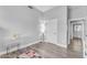 Bedroom featuring sleek flooring, light walls, and neutral decor offering a calming and modern space at 945 E Playa Del Norte Dr # 4017, Tempe, AZ 85288
