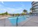 Beautiful community pool with a hot tub, water feature and lake views at 945 E Playa Del Norte Dr # 4017, Tempe, AZ 85288