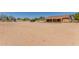 Spacious backyard with potential for customization and outdoor living at 9625 W Prospector Dr, Queen Creek, AZ 85144