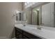 Bathroom with a double sink vanity and sleek fixtures at 1197 W Fir Tree Rd, Queen Creek, AZ 85140