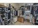 Walk-in closet with custom shelving, ample storage space at 1197 W Fir Tree Rd, Queen Creek, AZ 85140