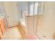 Bright bathroom with dual sinks, wood cabinetry, and a separate tub and shower at 1385 E Martha Dr, Casa Grande, AZ 85122