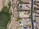 Luxury homes sit adjacent to a well-manicured golf course and beautiful desert landscaping at 21397 N 78Th St, Scottsdale, AZ 85255