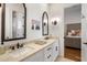 Bathroom with double sinks and access to the main bedroom at 21397 N 78Th St, Scottsdale, AZ 85255