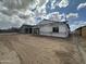 Exterior view of a home under construction with scaffolding and wrapped insulation at 2370 E Spur Dr, San Tan Valley, AZ 85140
