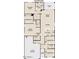 Floor plan of the Sunflower layout featuring 4 bedrooms, 3 bathrooms, and a 2-car garage at 2370 E Spur Dr, San Tan Valley, AZ 85140