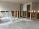 Kitchen framing with electrical wiring and plumbing ready for drywall and cabinets at 2370 E Spur Dr, San Tan Valley, AZ 85140