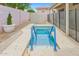 Inviting pool featuring concrete patio and blue accents at 2600 E La Costa Dr, Chandler, AZ 85249