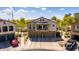 Aerial view of the property showcasing the large lot and three car garage at 343 N 169Th Ave, Goodyear, AZ 85338