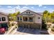 Aerial view of the house displaying the three car garage and the roof at 343 N 169Th Ave, Goodyear, AZ 85338