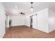 Bright dining area offers modern lighting, stylish decor, and access to backyard at 3733 W Flynn Ln, Phoenix, AZ 85019