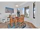 Bright dining area featuring large windows for ample natural light at 4607 E Sierra Sunset Trl, Cave Creek, AZ 85331