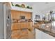 Kitchen featuring stainless steel appliances and tile backsplash at 4607 E Sierra Sunset Trl, Cave Creek, AZ 85331