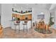 Bright kitchen with a breakfast bar, stainless steel appliances, and adjacent dining area perfect for casual meals at 4607 E Sierra Sunset Trl, Cave Creek, AZ 85331