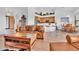 Open concept living room and kitchen with hardwood flooring at 4607 E Sierra Sunset Trl, Cave Creek, AZ 85331