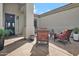 Cozy outdoor patio area featuring comfortable seating, ideal for relaxing and enjoying the fresh air at 4607 E Sierra Sunset Trl, Cave Creek, AZ 85331