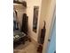 Walk-in closet with organized storage solutions for shoes at 610 E Estevan Ave, Apache Junction, AZ 85119