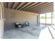 Covered patio with stylish seating, perfect for outdoor relaxation and enjoying the weather at 7520 E Papago Dr, Scottsdale, AZ 85257