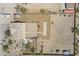 Aerial view showcasing backyard and a large area for recreation and relaxation at 907 N Mountain Rd, Mesa, AZ 85207