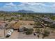 Wide-open space, RV, desert landscaping, and mountain views at 907 N Mountain Rd, Mesa, AZ 85207