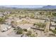 Spacious property showing single-Gathering home, RV, and large fenced lot with mature trees at 907 N Mountain Rd, Mesa, AZ 85207