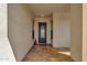 Welcoming entryway with decorative tile flooring and an elegant front door at 10350 E Texas Ave, Mesa, AZ 85212