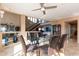 Bright dining area featuring modern furnishings and open concept floor plan at 1234 E Claire Dr, Phoenix, AZ 85022