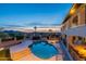 Relax and unwind in this sparkling pool while enjoying breathtaking sunset views from the comfort of your own backyard at 1234 E Claire Dr, Phoenix, AZ 85022