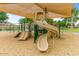Community playground with slides and sun shade at 14554 W Evans Dr, Surprise, AZ 85379