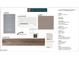 Image showing the cabinet, countertop, backsplash, floor tile, carpet and paint materials at 18848 N Barano Dr, Maricopa, AZ 85138