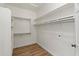 Spacious walk-in closet providing ample storage with shelving and hanging space at 19700 N 76Th St # 2169, Scottsdale, AZ 85255