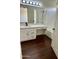 Bright bathroom featuring a vanity with black hardware, granite countertops, and a shower-tub combo at 2074 N 109Th N Ave, Avondale, AZ 85392