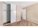 A secondary bedroom featuring tile floors and a closet with sliding doors at 2701 S Southwind Dr, Gilbert, AZ 85295