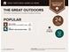 Infographic provides insight into nearby outdoor attractions at 3528 E Tonto Dr, Gilbert, AZ 85298