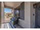 Cozy front porch featuring comfortable seating and decorative accents at 3528 E Tonto Dr, Gilbert, AZ 85298