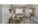 Inviting living area with comfortable seating, wood floors, and a bright window at 3954 E Becker Ln, Phoenix, AZ 85028