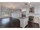 Stylish kitchen with stainless steel appliances, a center island, and ample counter space at 4201 N 35Th St, Phoenix, AZ 85018