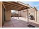 Outdoor patio area with space for outdoor entertaining and a built-in grill at 4212 W Jason Dr, Glendale, AZ 85308