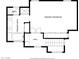 Floor plan of the second floor featuring primary bedroom, primary bath and a hall at 4212 W Jason Dr, Glendale, AZ 85308