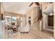 Bright living room with vaulted ceiling and tile flooring at 4212 W Jason Dr, Glendale, AZ 85308