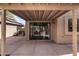 Spacious covered patio with access to backyard amenities and outdoor living space at 4212 W Jason Dr, Glendale, AZ 85308