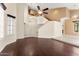 Elegant living space with hardwood floors, a cozy atmosphere, and a well-lit interior at 4223 N St Elias --, Mesa, AZ 85215