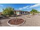 View of the spacious backyard with desert landscaping at 6722 E El Paso St, Mesa, AZ 85205