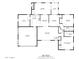 Detailed floorplan showcasing the layout with 3 bedrooms, 2 baths, living room, sunroom, and attached garage at 6722 E El Paso St, Mesa, AZ 85205