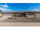 Well maintained brick home exterior with front yard desert landscaping at 6722 E El Paso St, Mesa, AZ 85205