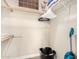 Walk-in closet with organized shelving, and vacuum cleaner at 8250 E Arabian Trl # 120, Scottsdale, AZ 85258