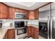 Updated kitchen with sleek, stainless steel appliances at 8250 E Arabian Trl # 120, Scottsdale, AZ 85258